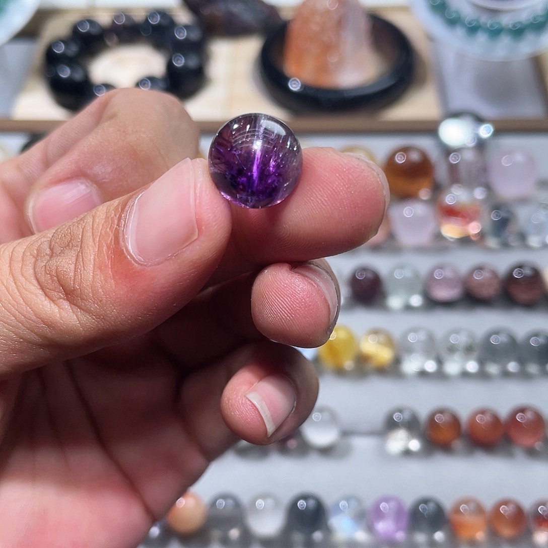 水晶珠宝半成品未镶嵌s***帥