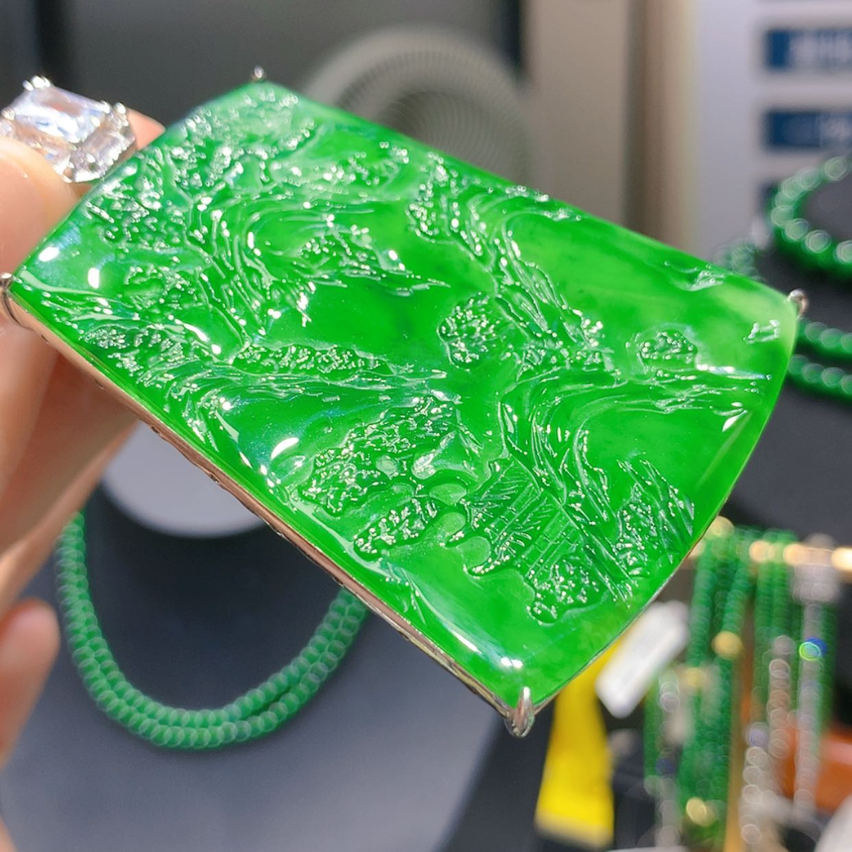 【闪购商品】颈饰未镶嵌翡翠4柒姐