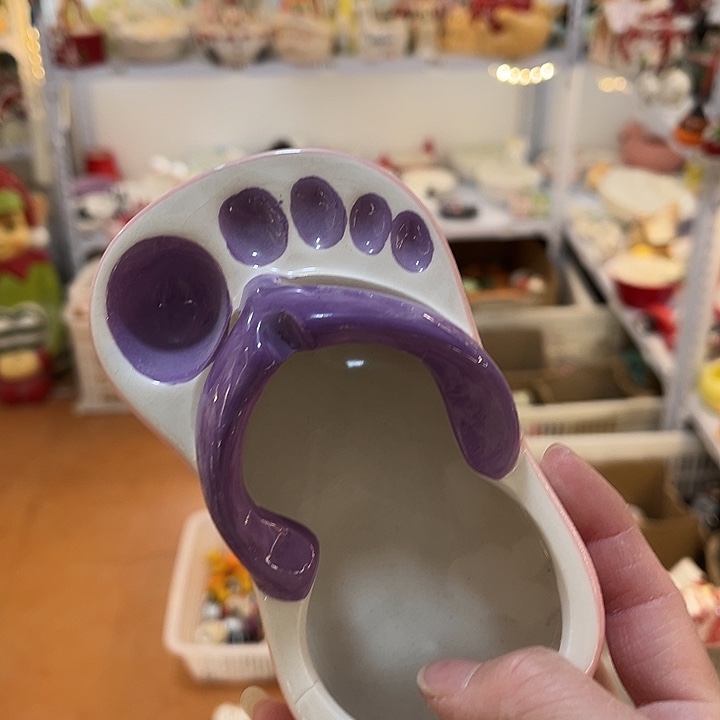 陶瓷微瑕摆件介意慎拍裂纹