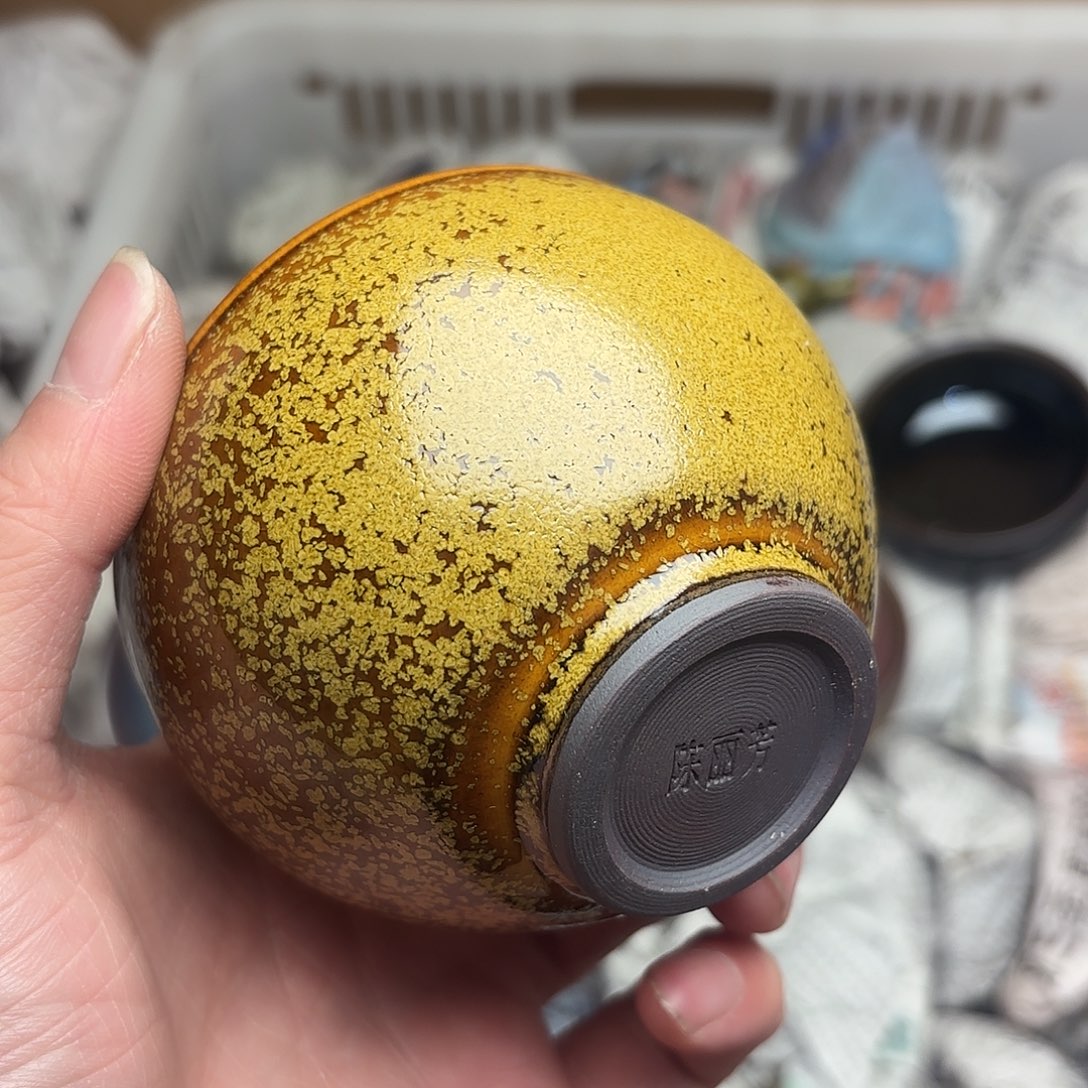 茶盏微瑕建盏主人杯一只