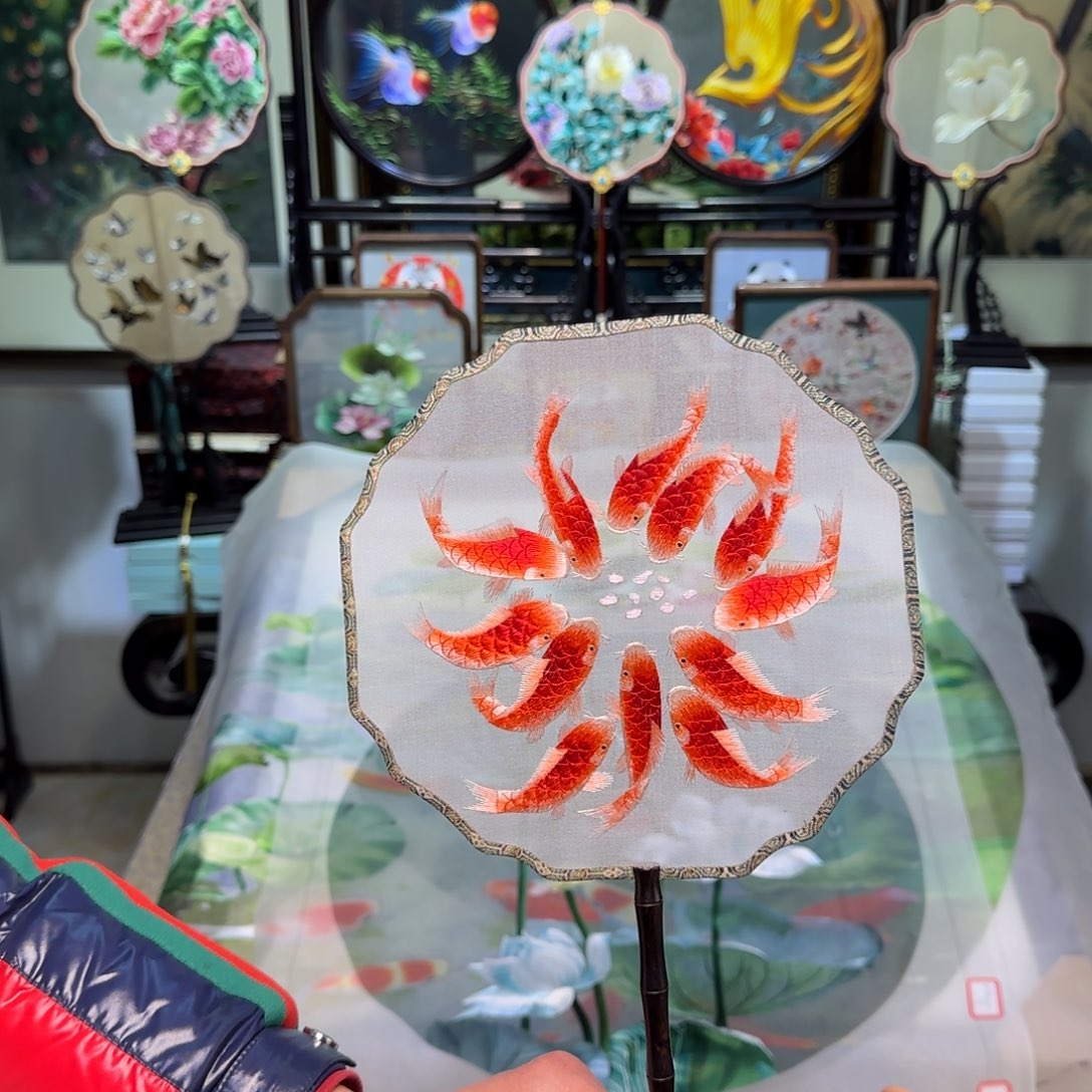 刺绣刺绣工艺精湛