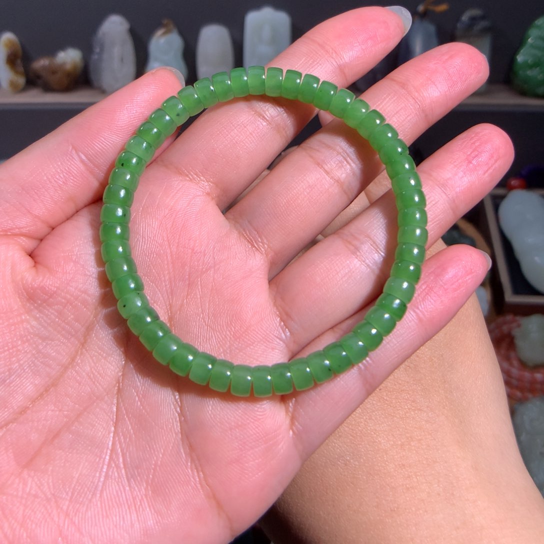 和田玉手链未镶嵌