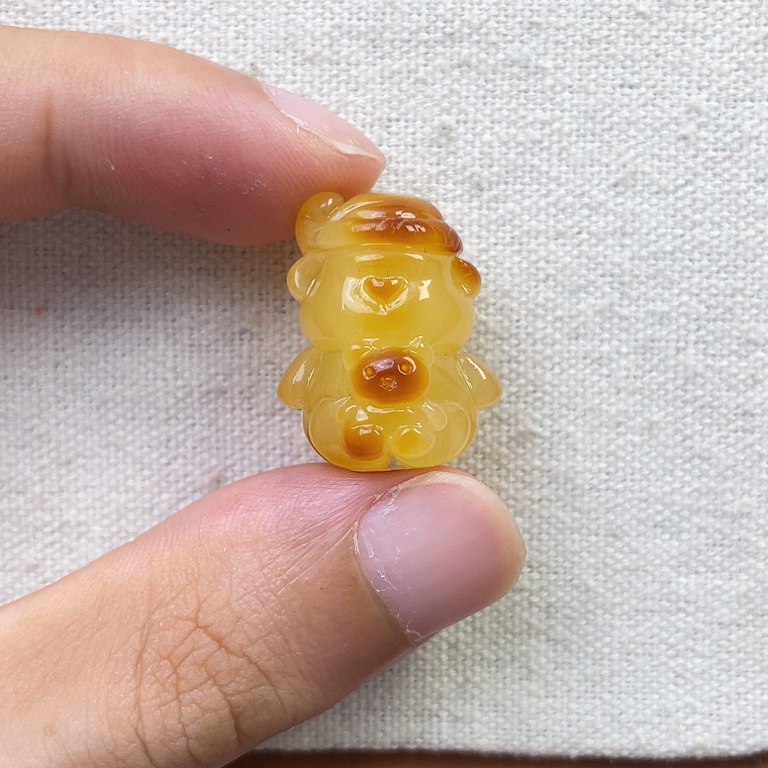 琥珀未镶嵌珠宝奇石奶妈奶爸