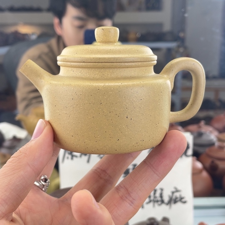 紫砂茶壶130cc绿泥茶壶