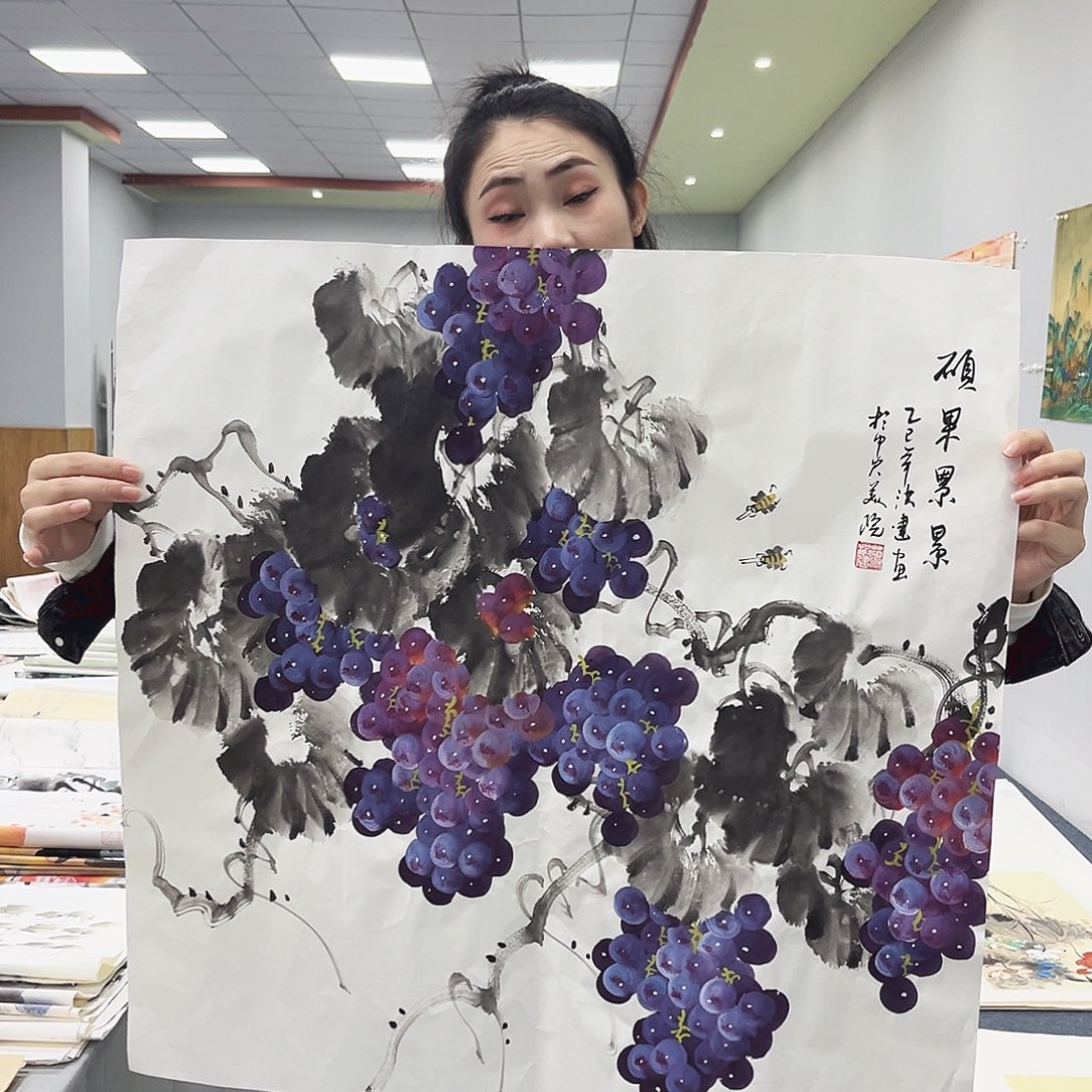 国画国画纯手绘作品