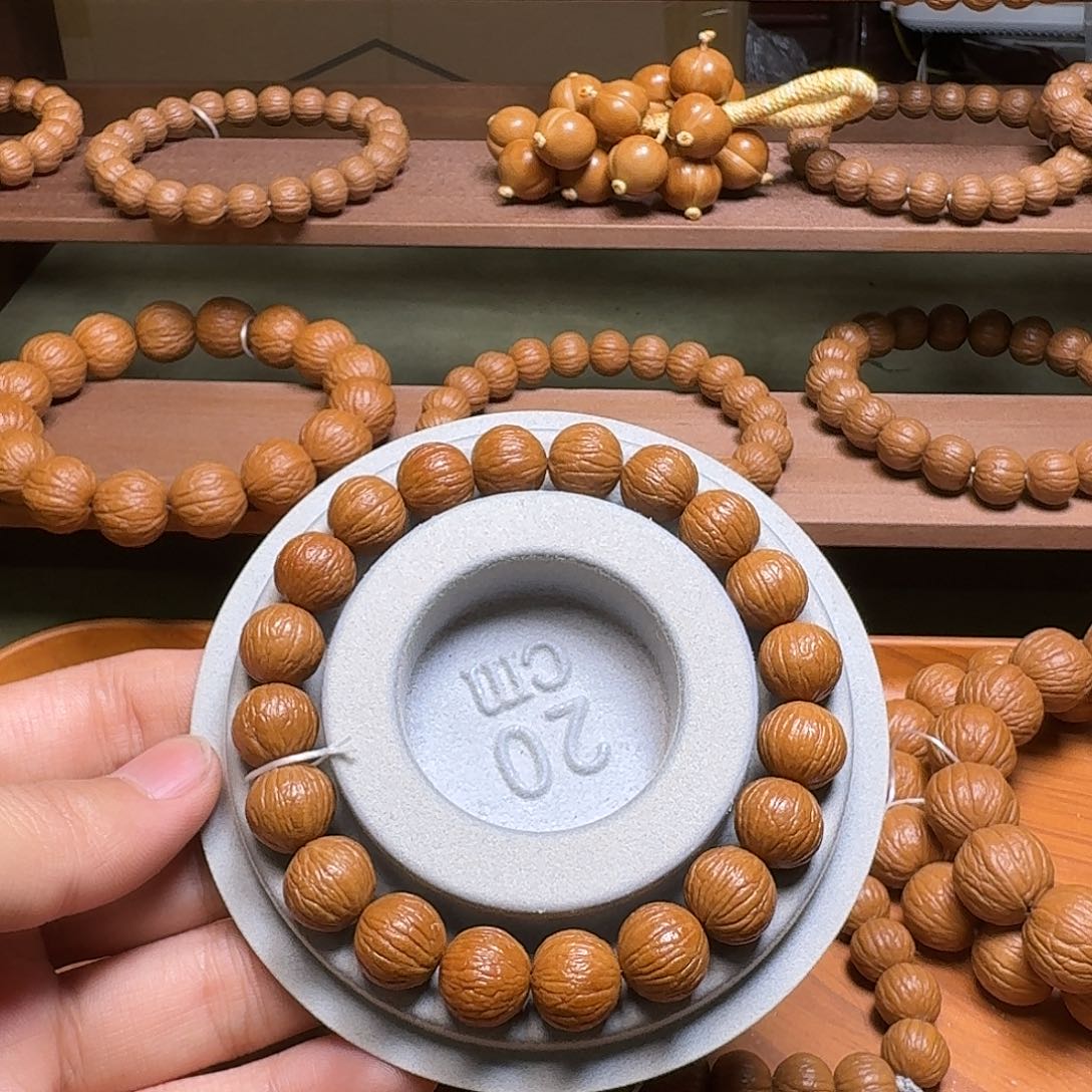 手串猴头核桃1*113同尺凤羽