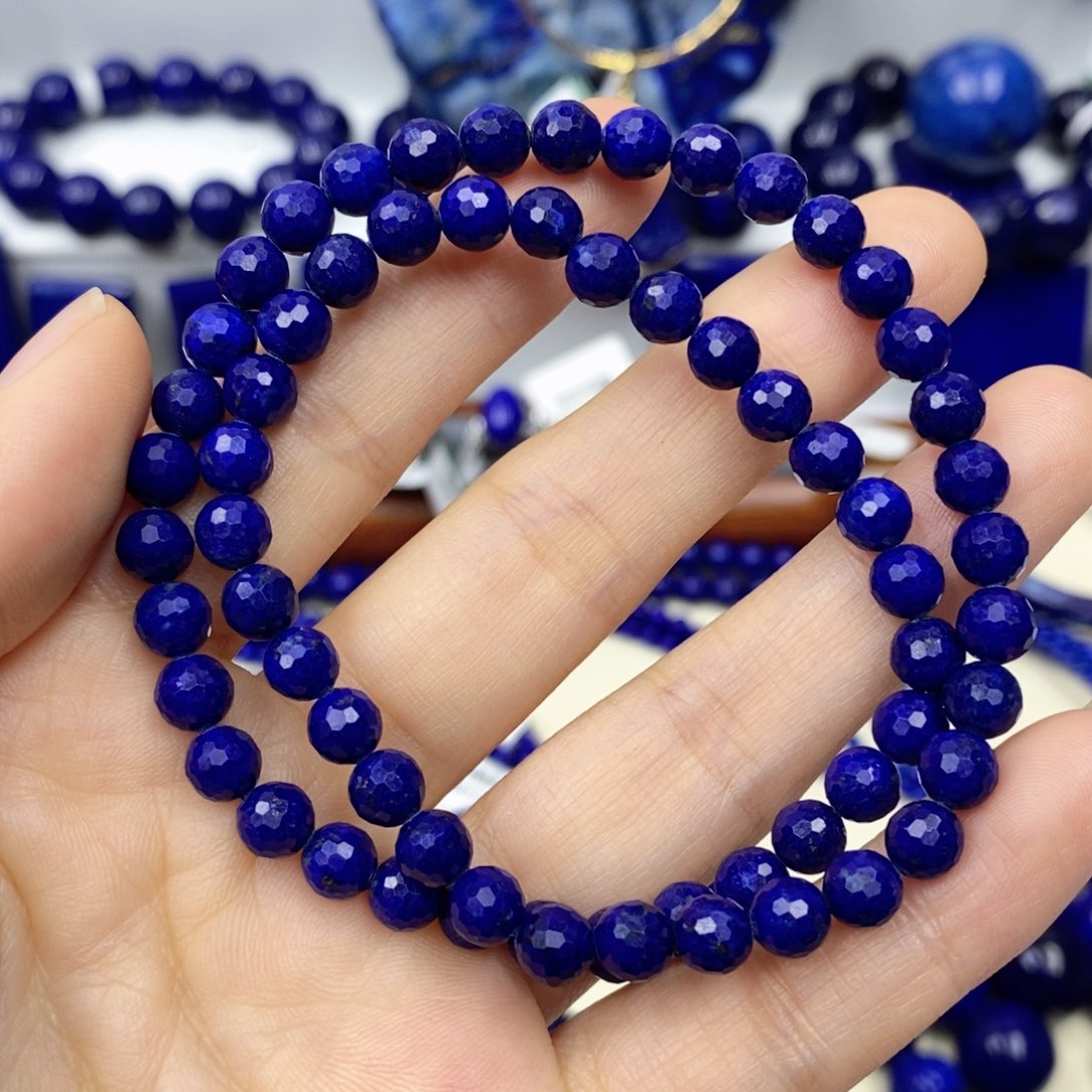 青金石手链未镶嵌