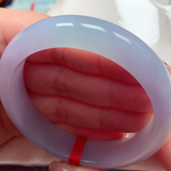 翡翠手镯未镶嵌冰胶紫41闭眼入⭐️