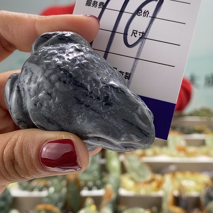 和田玉有瑕，茶宠未镶嵌