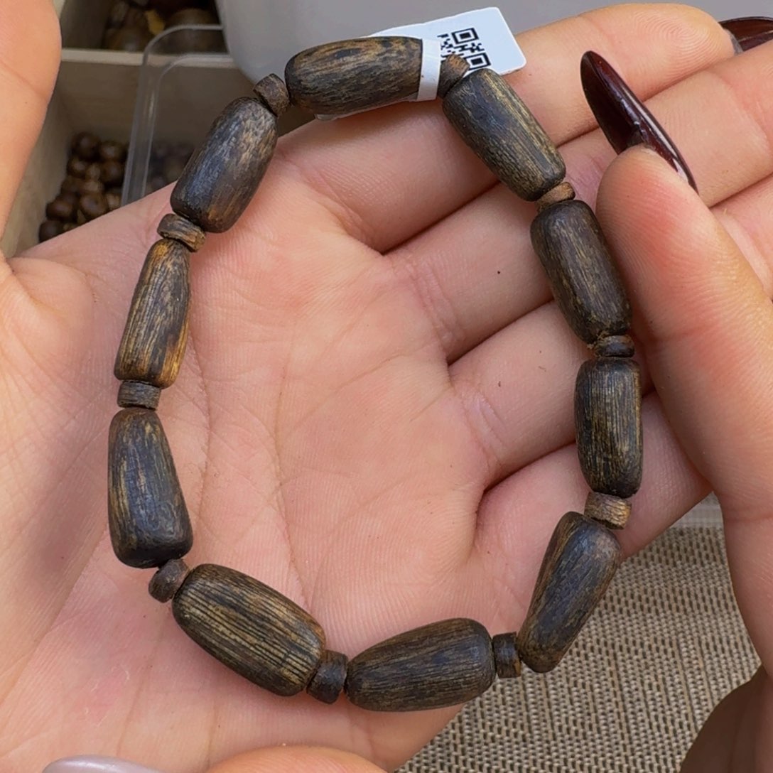 沉香吊坠沉水浮单圈