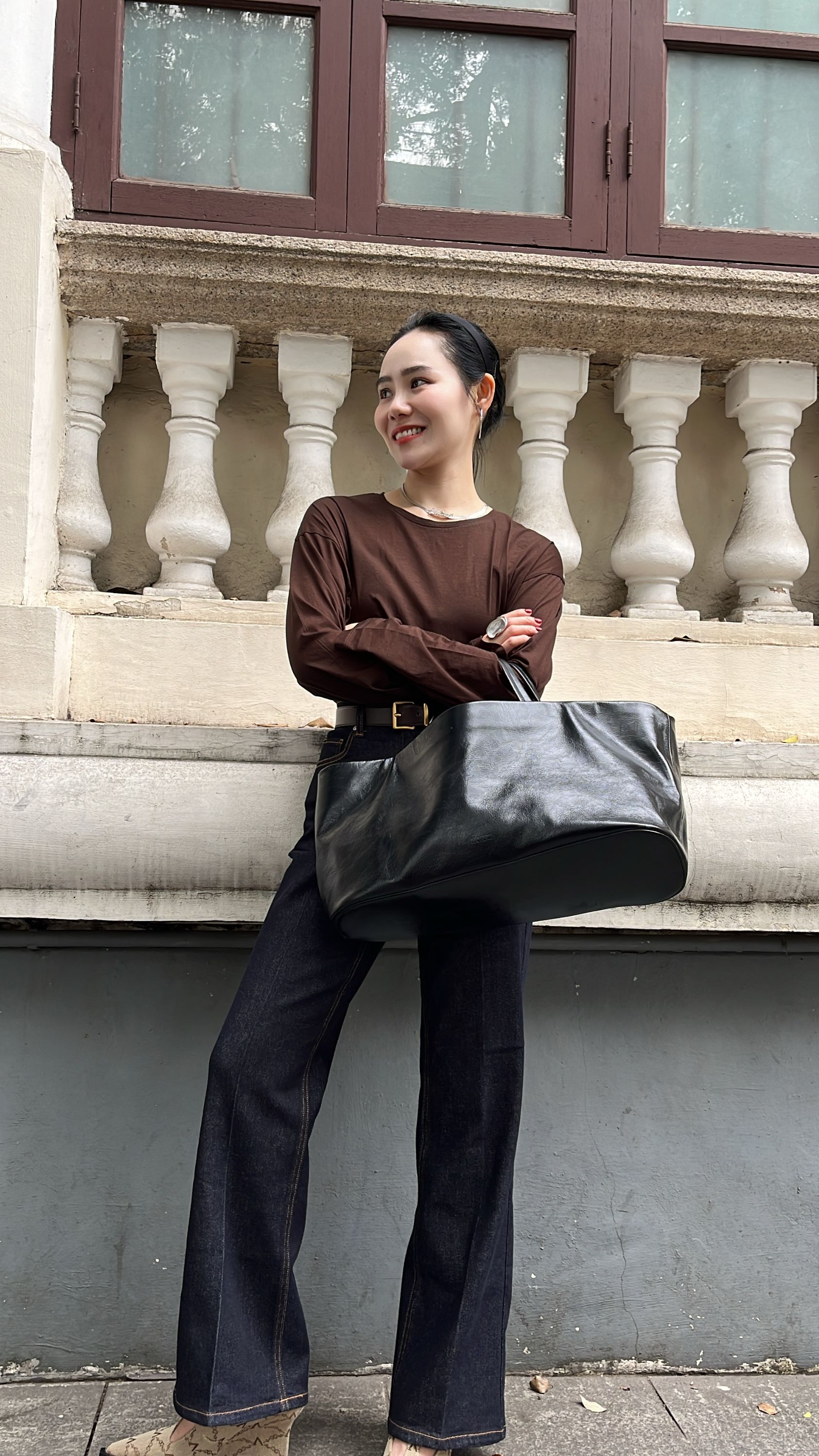 La fleur éternelle｜复古明线仔裤