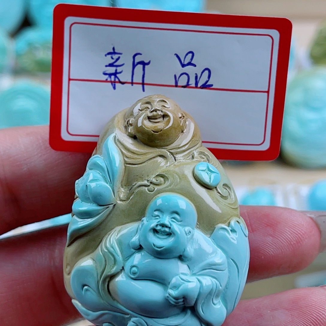 绿松石未镶嵌珠宝奇石