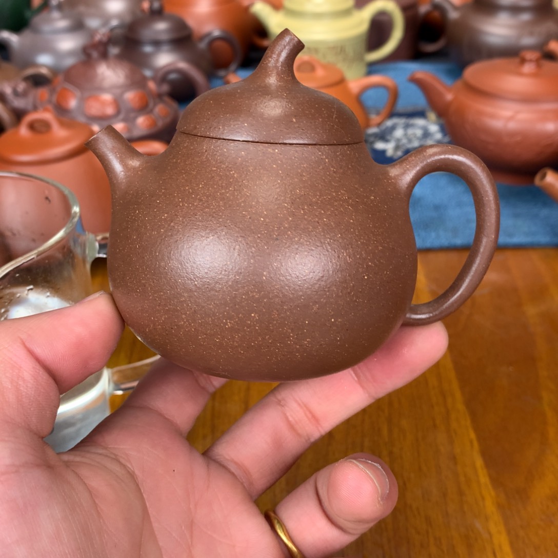 紫砂茶杯原矿紫砂