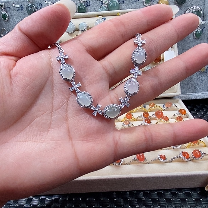 康***乐翡翠未镶嵌戒指缅甸