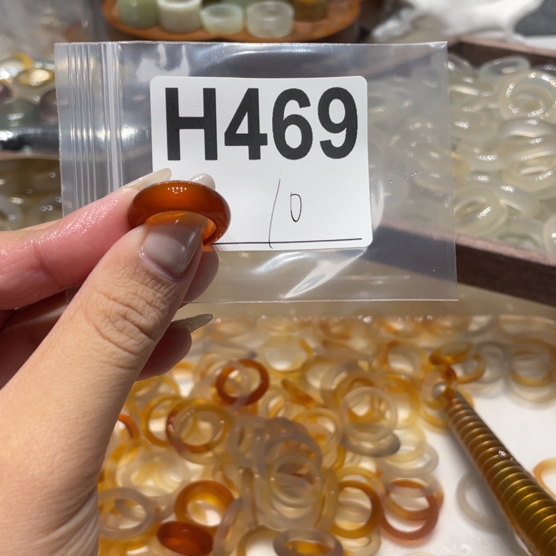 玛瑙/玉髓未镶嵌戒指469