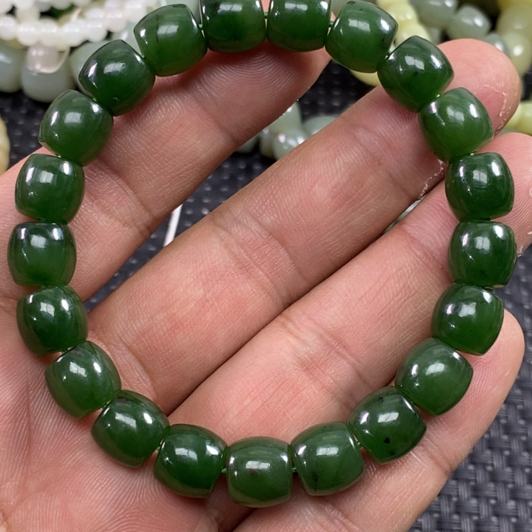 和田玉手链未镶嵌