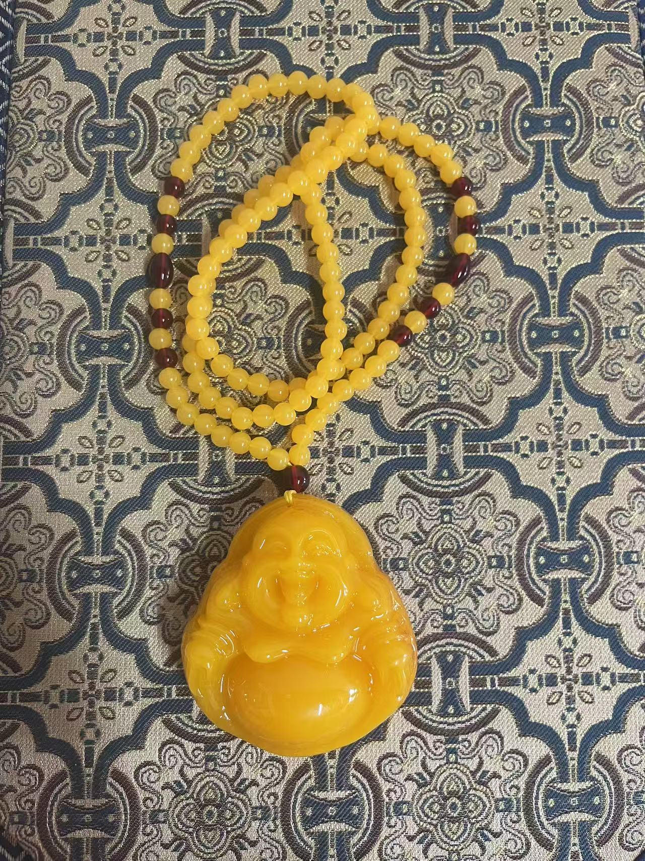 蜡大肚佛吊坠（晓晓臻选）