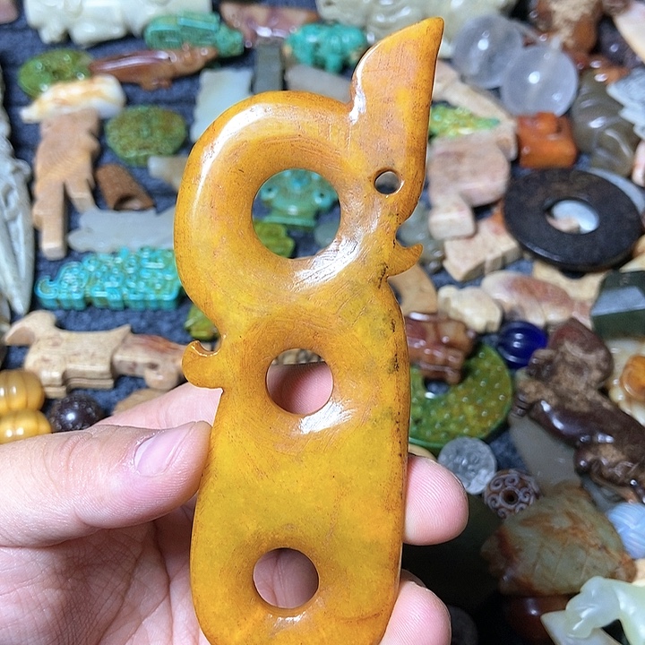 和田玉未镶嵌颈饰179