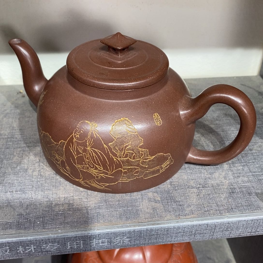 紫砂茶壶东*孤品处理价179