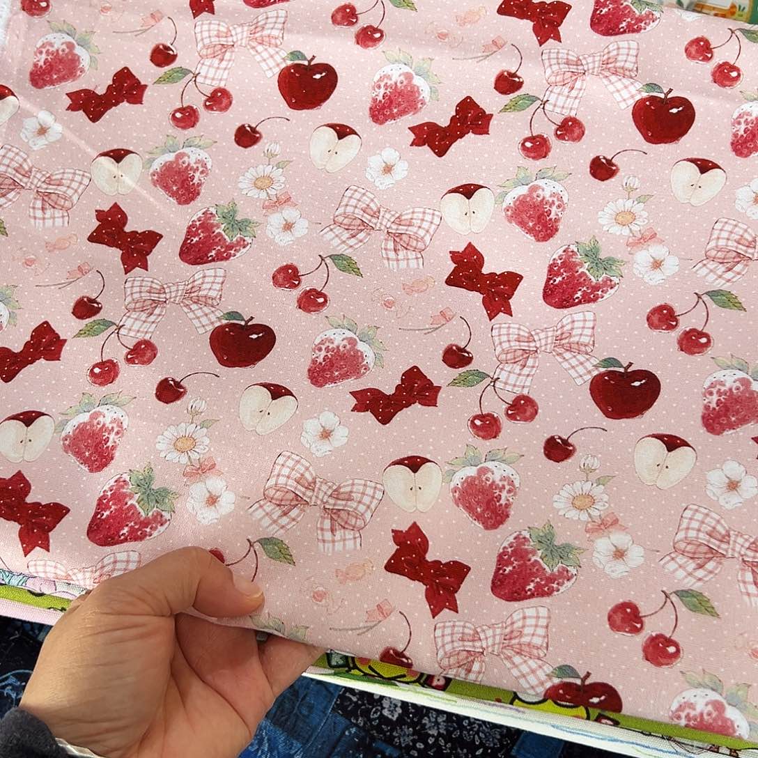 棉一米价纯棉8安帆布1.5米宽果子块