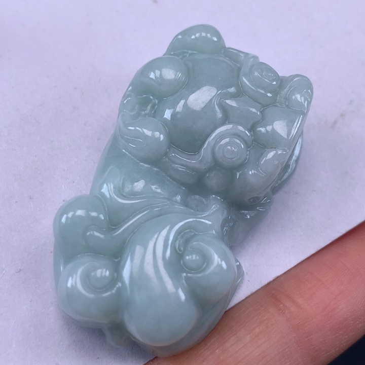 颈饰未镶嵌翡翠貔貅吊坠