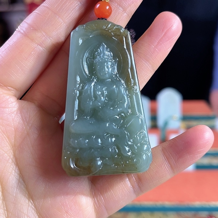 和田玉吊坠未镶嵌