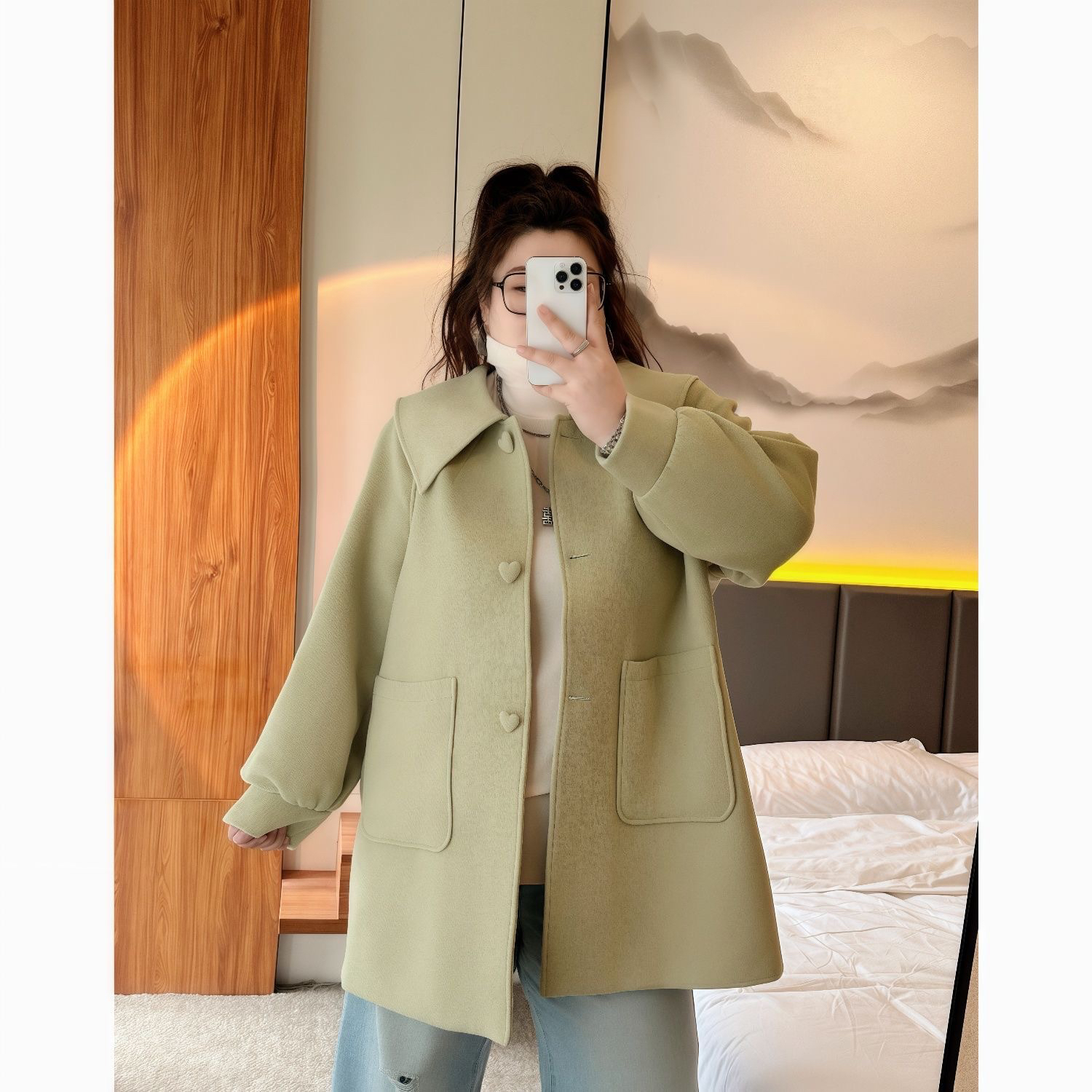 414高级质感清凉一夏百搭打底限量款）大衣