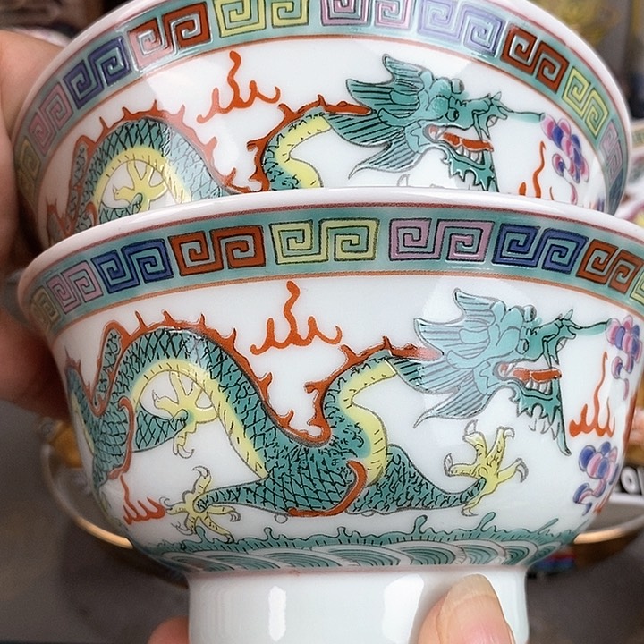 景德镇陶瓷藏式茶碗