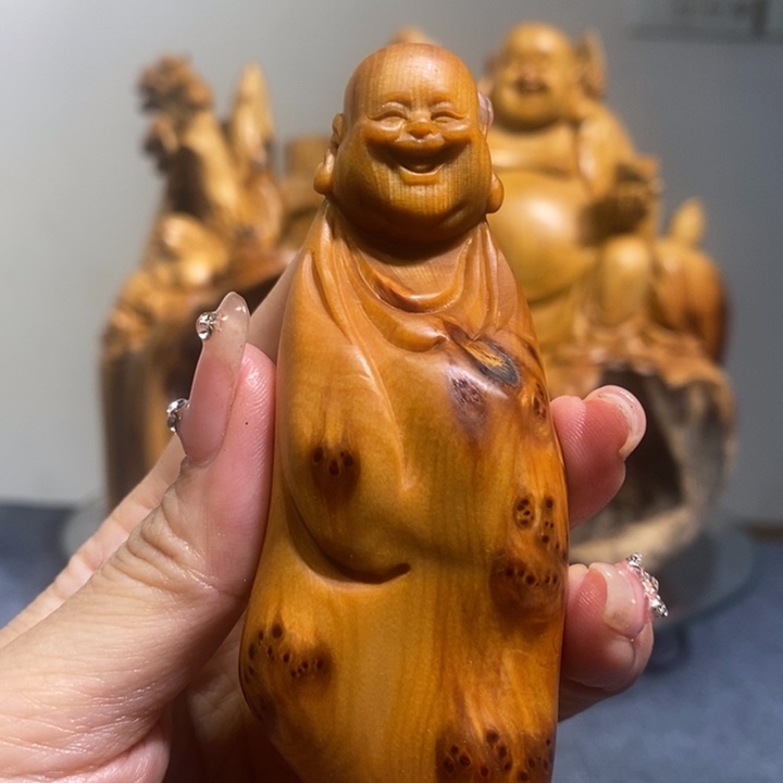 柏木（崖柏）根雕木雕工艺品摆件