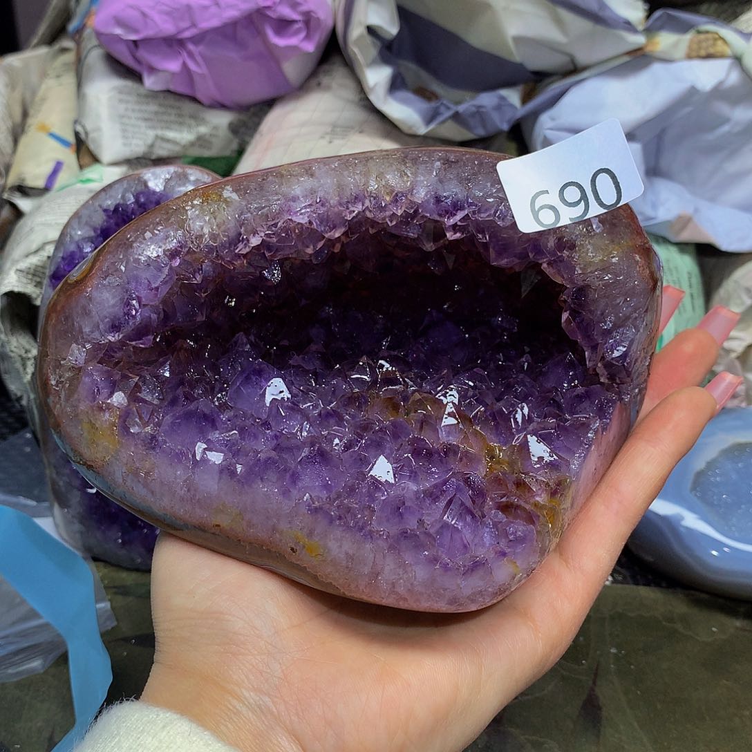紫晶大型摆件（非配饰）未镶嵌