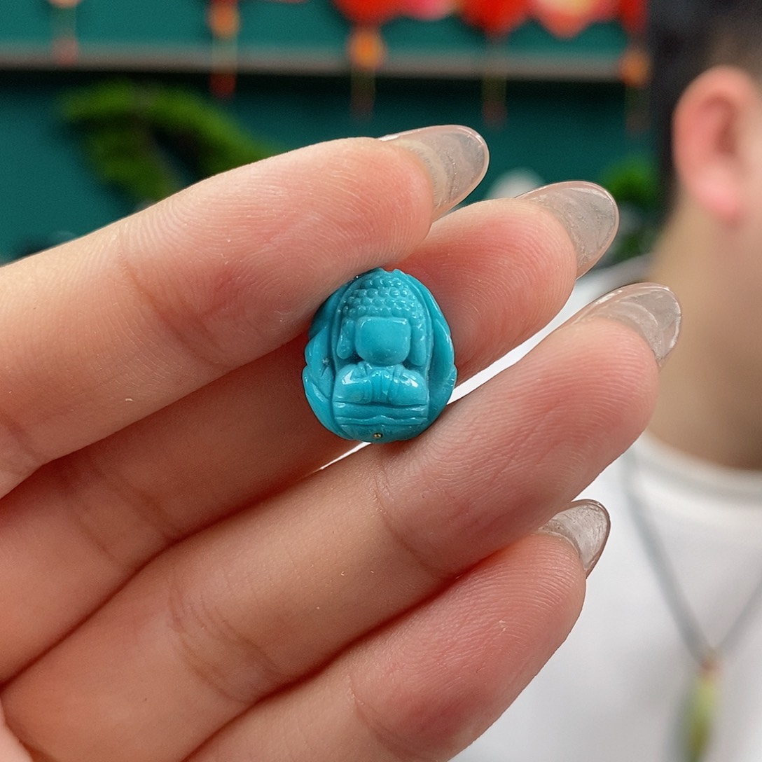 绿松石珠宝奇石未镶嵌