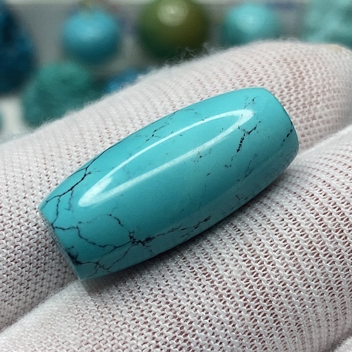 绿松石未镶嵌天然原矿 地大质检