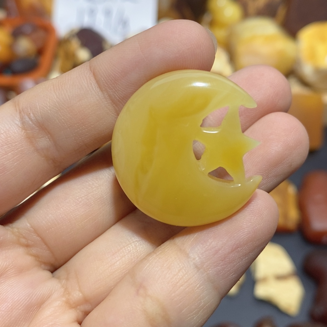 定制琥珀蜜蜡原石