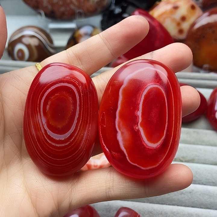 木***读玛瑙/玉髓未镶嵌珠宝奇石