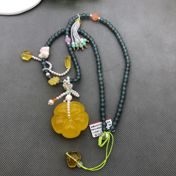 天然蜜蜡太阳花有钱花花开富贵造型