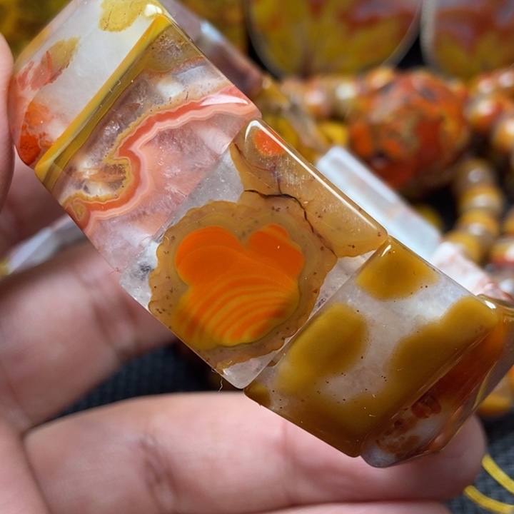 玛瑙/玉髓手牌未镶嵌