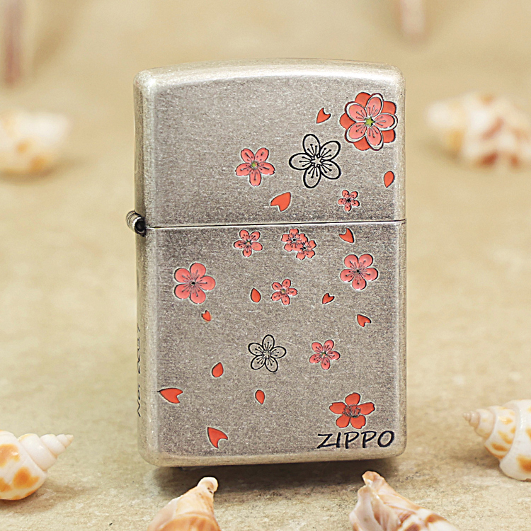 ZIPPO打火机古银桃花庵