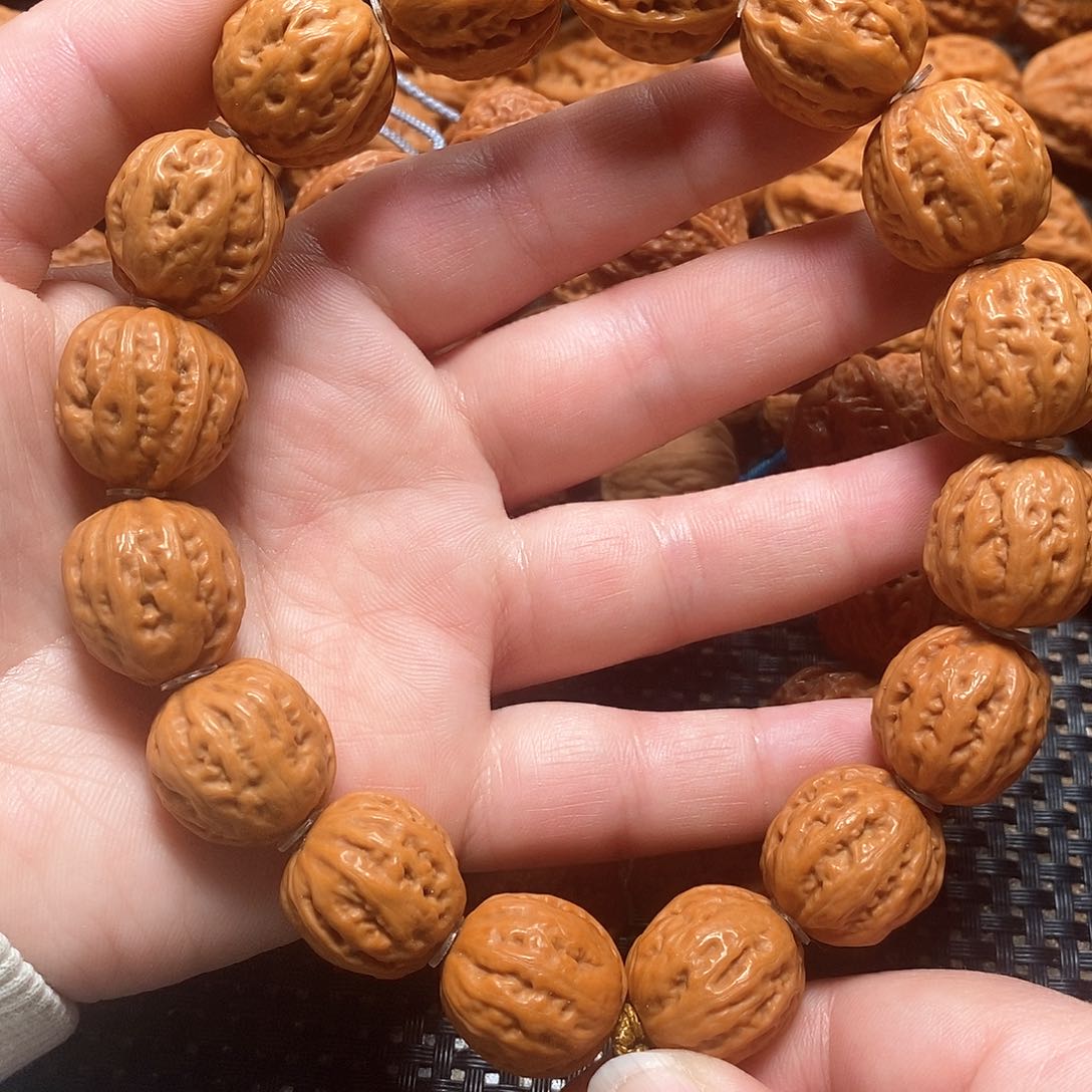 文玩核桃手串小八棱