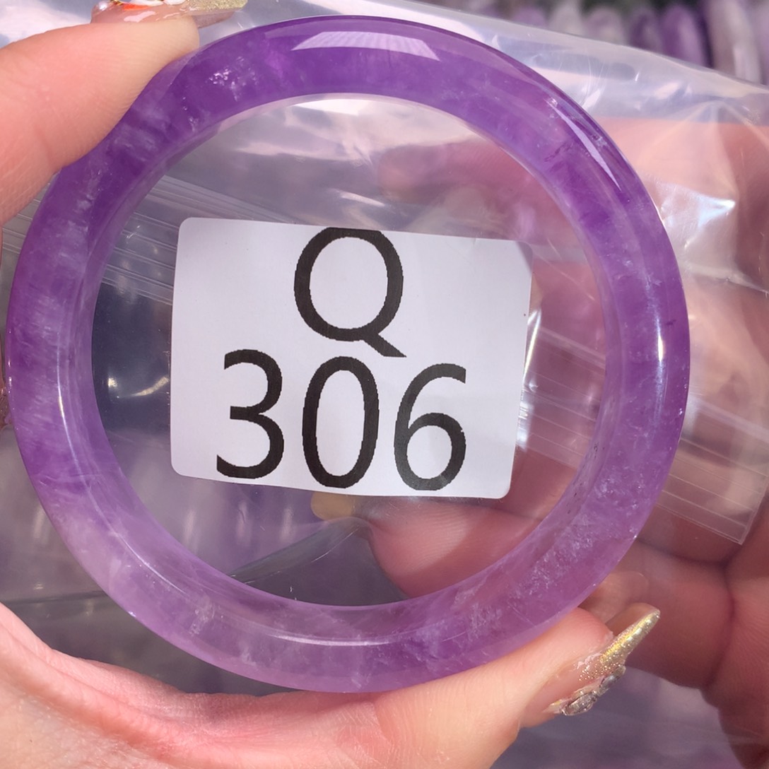 水晶手镯未镶嵌手镯306-58