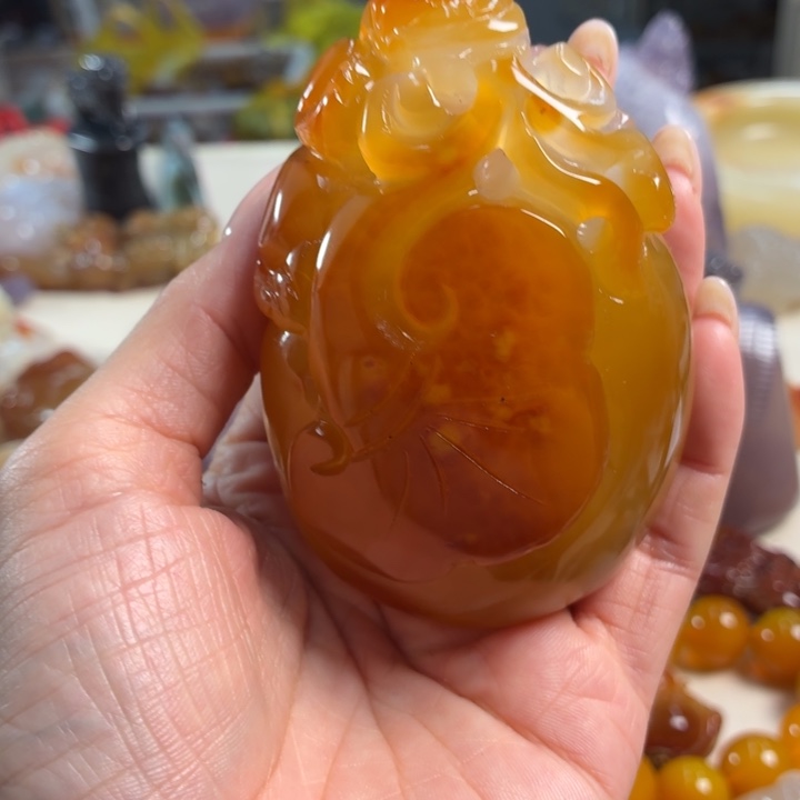 玛瑙/玉髓未镶嵌吊坠(不含链)
