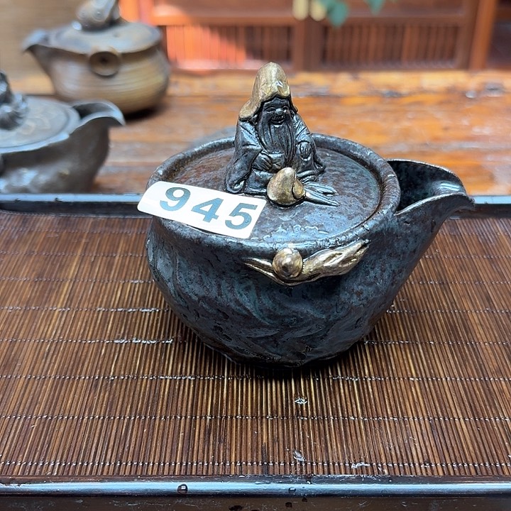 纯手工制作粗陶茶具