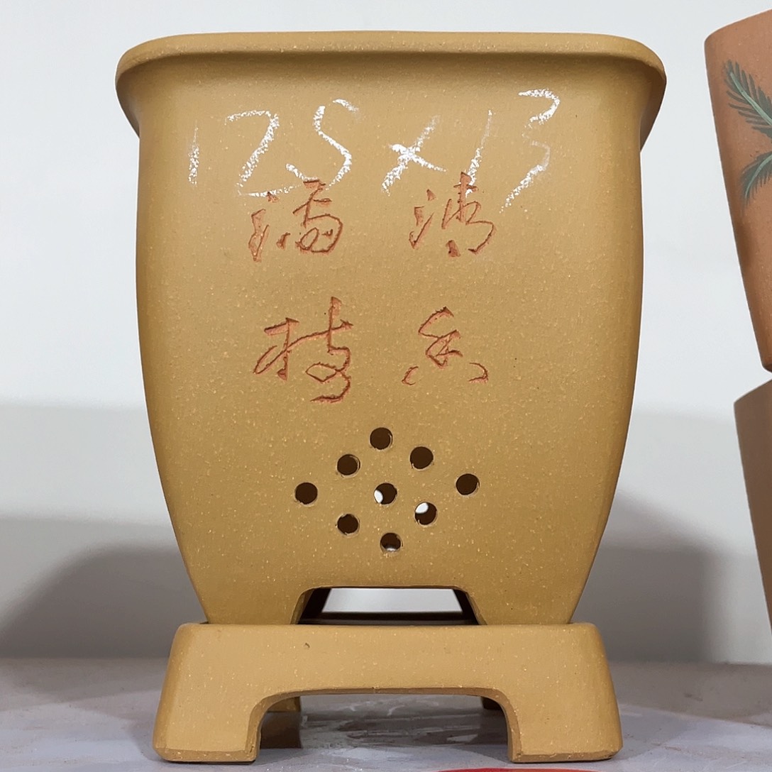 紫砂天心紫砂手工花盆