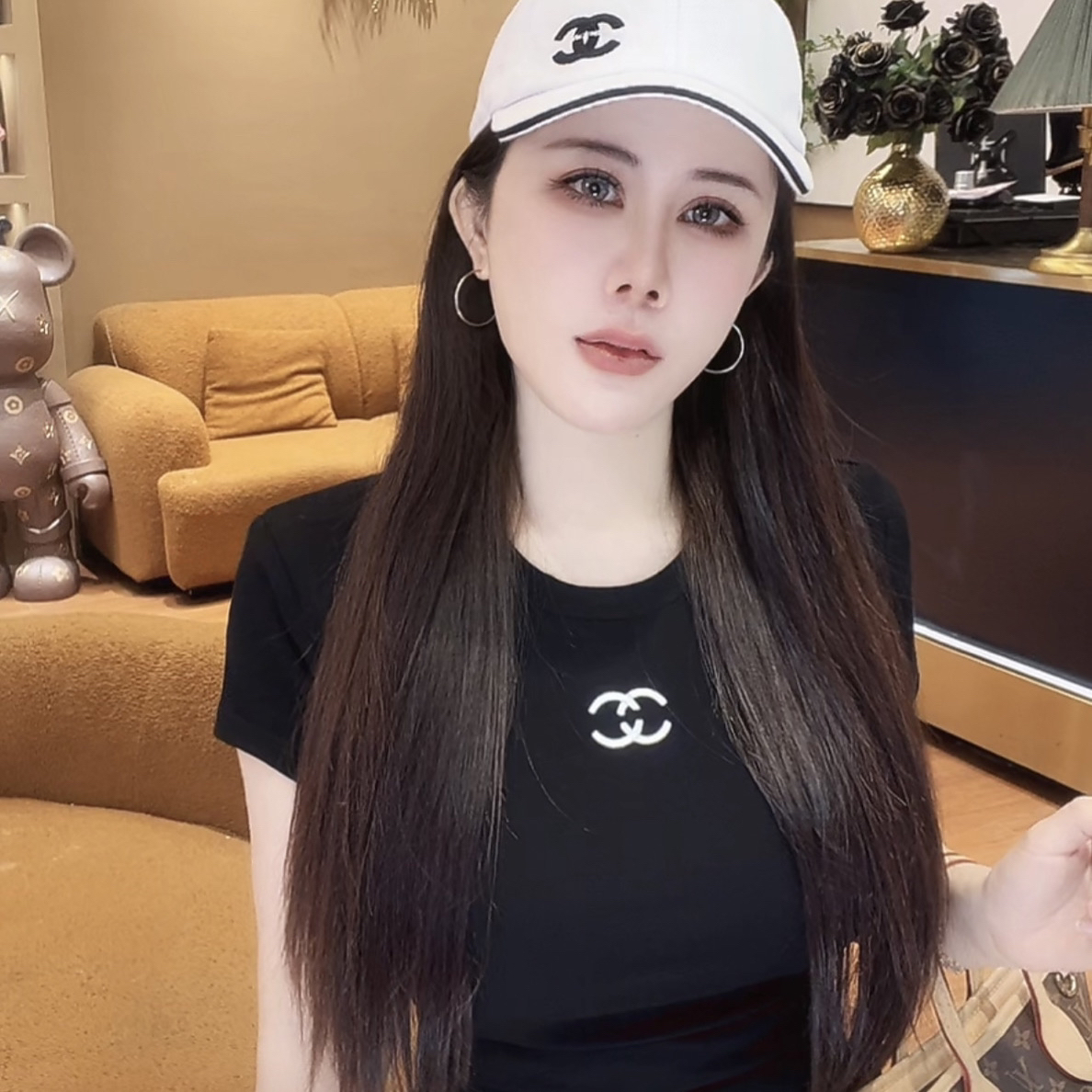 婷子-VIP•家定制刺绣棉T恤