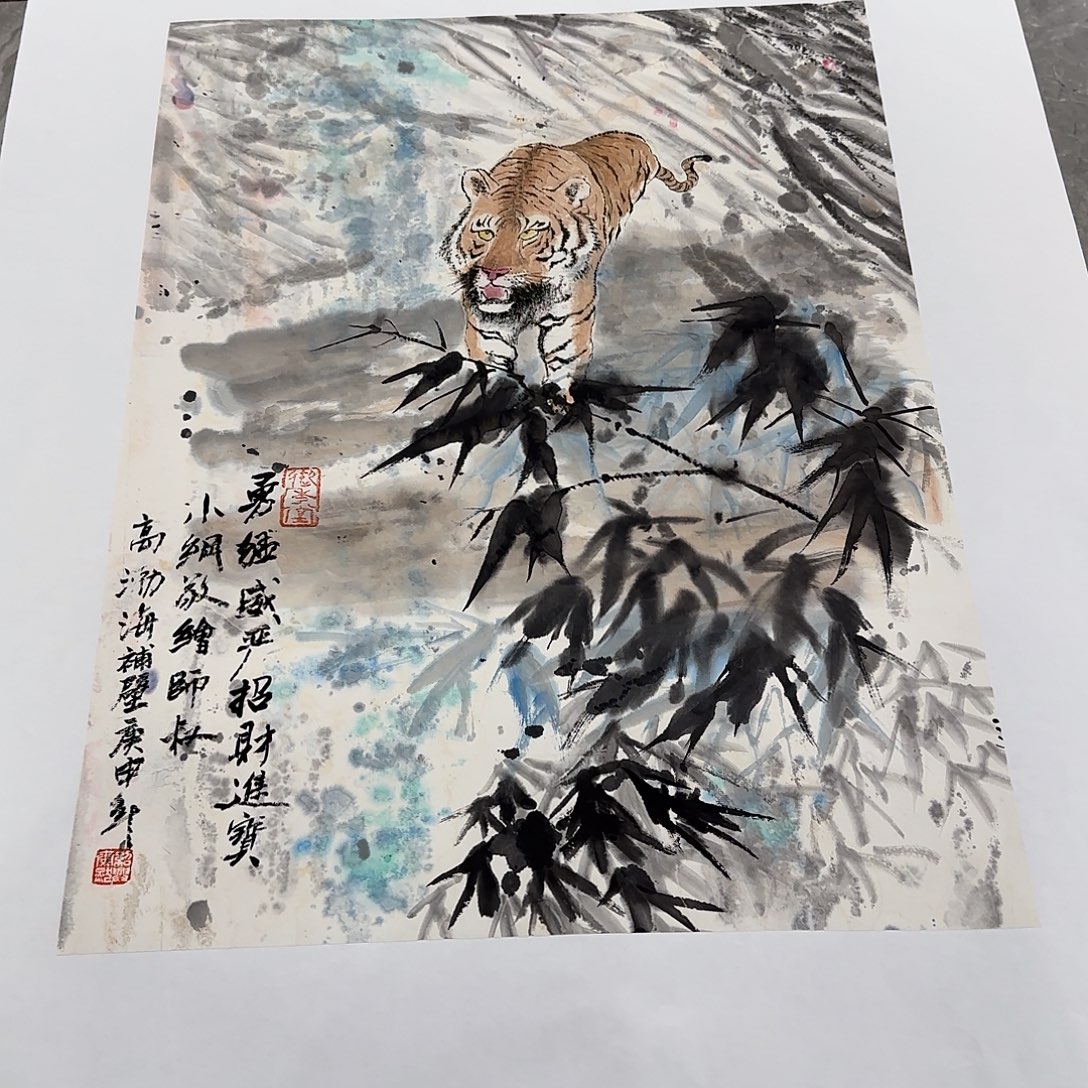 国画秦默老师作品欣赏