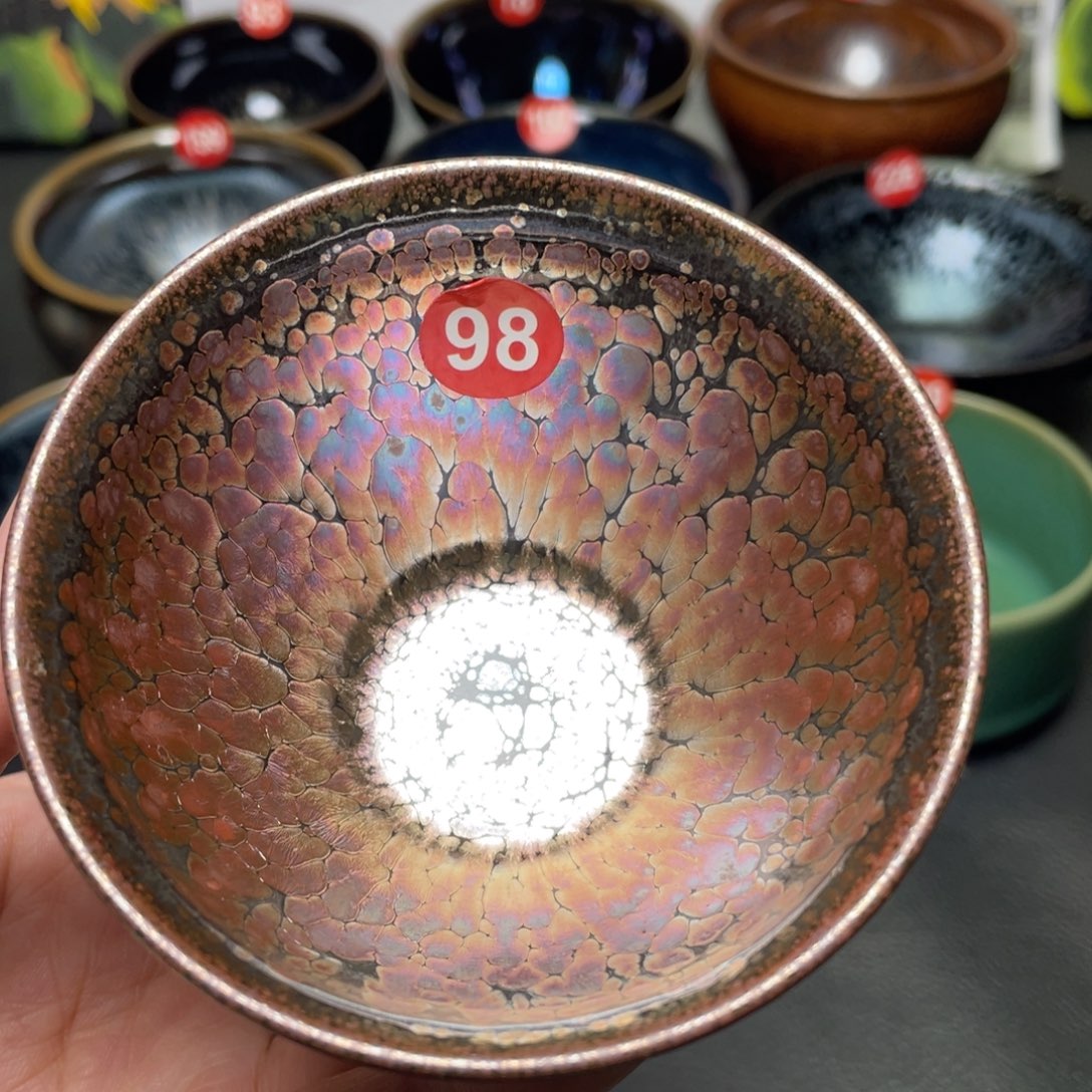 茶盏98 建窑建盏茶盏