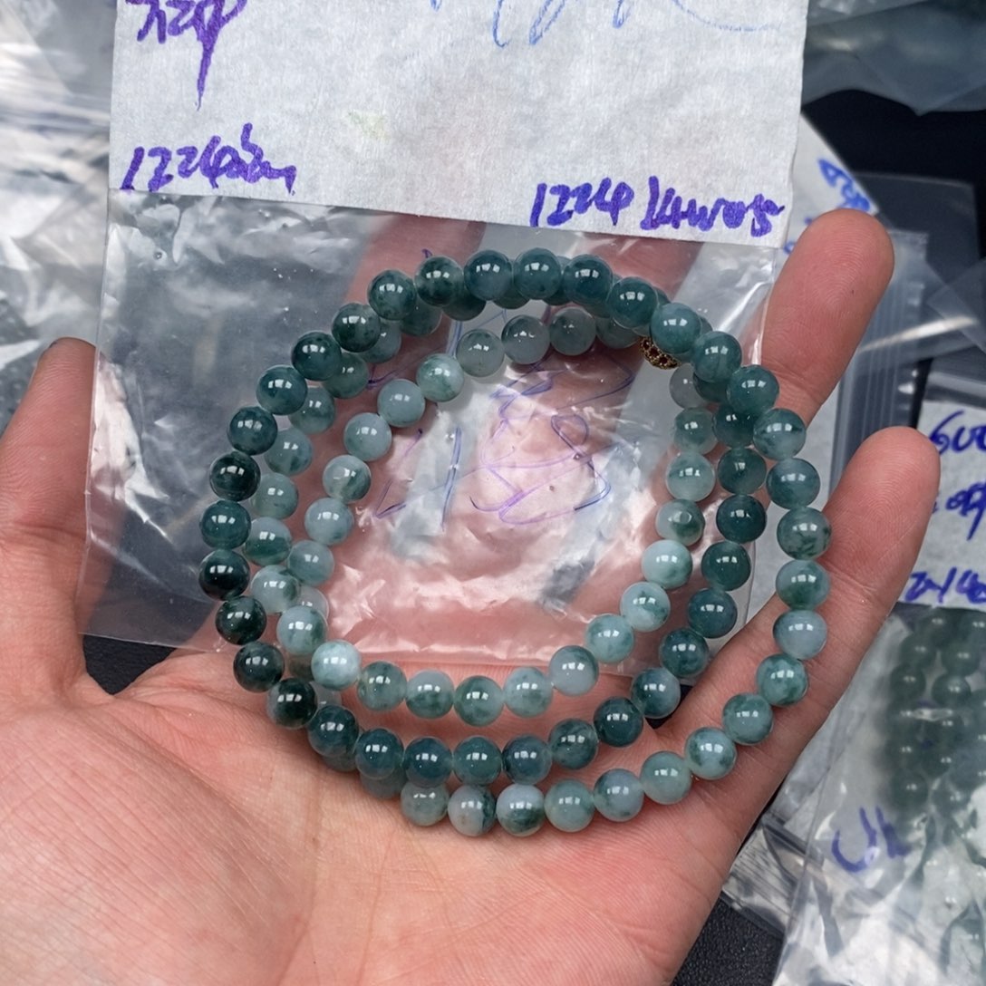 定制翡翠未镶嵌胖*晨