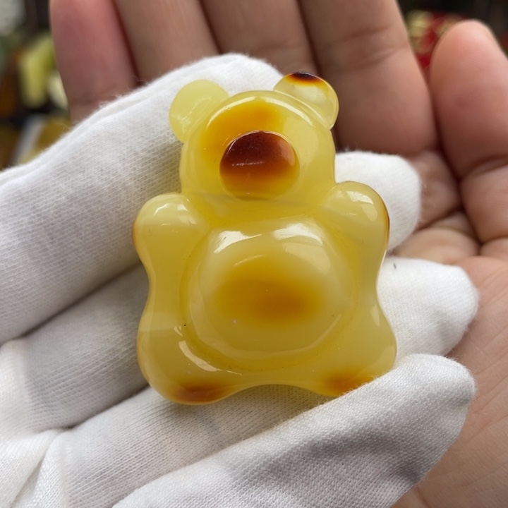 琥珀吊坠(不含链)未镶嵌