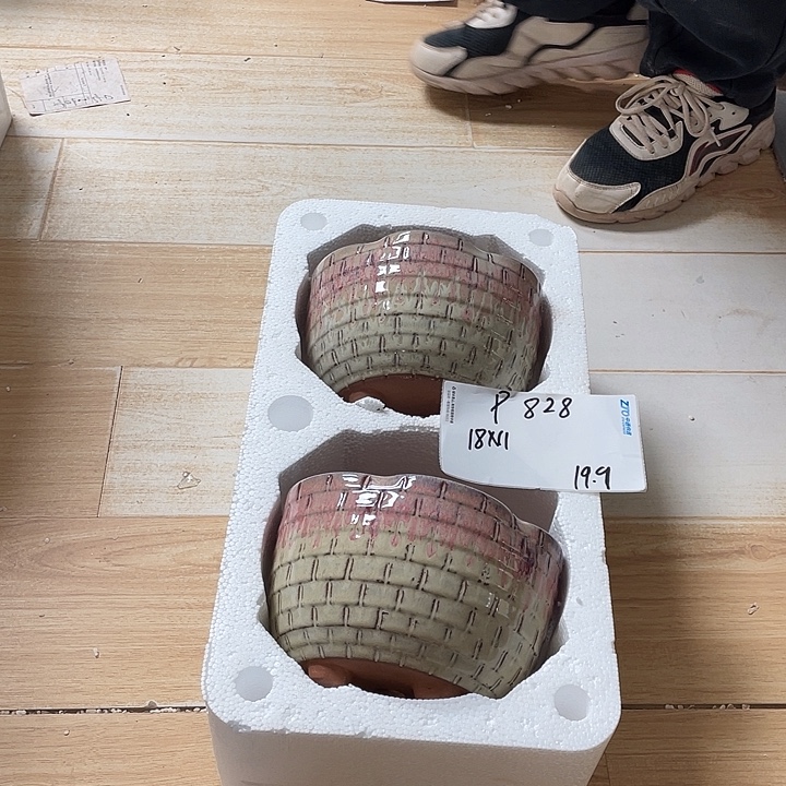 粗陶多肉花盆微瑕828