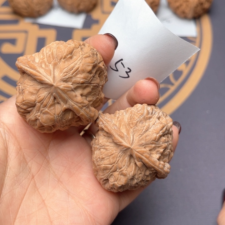 文玩核桃把件40南瓜墩 53号