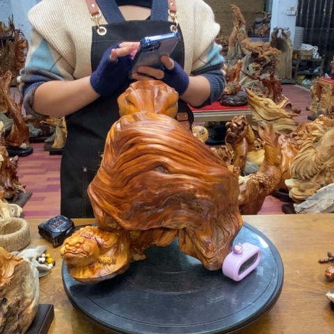 柏木（崖柏）用****3太行崖柏陈化料摆件